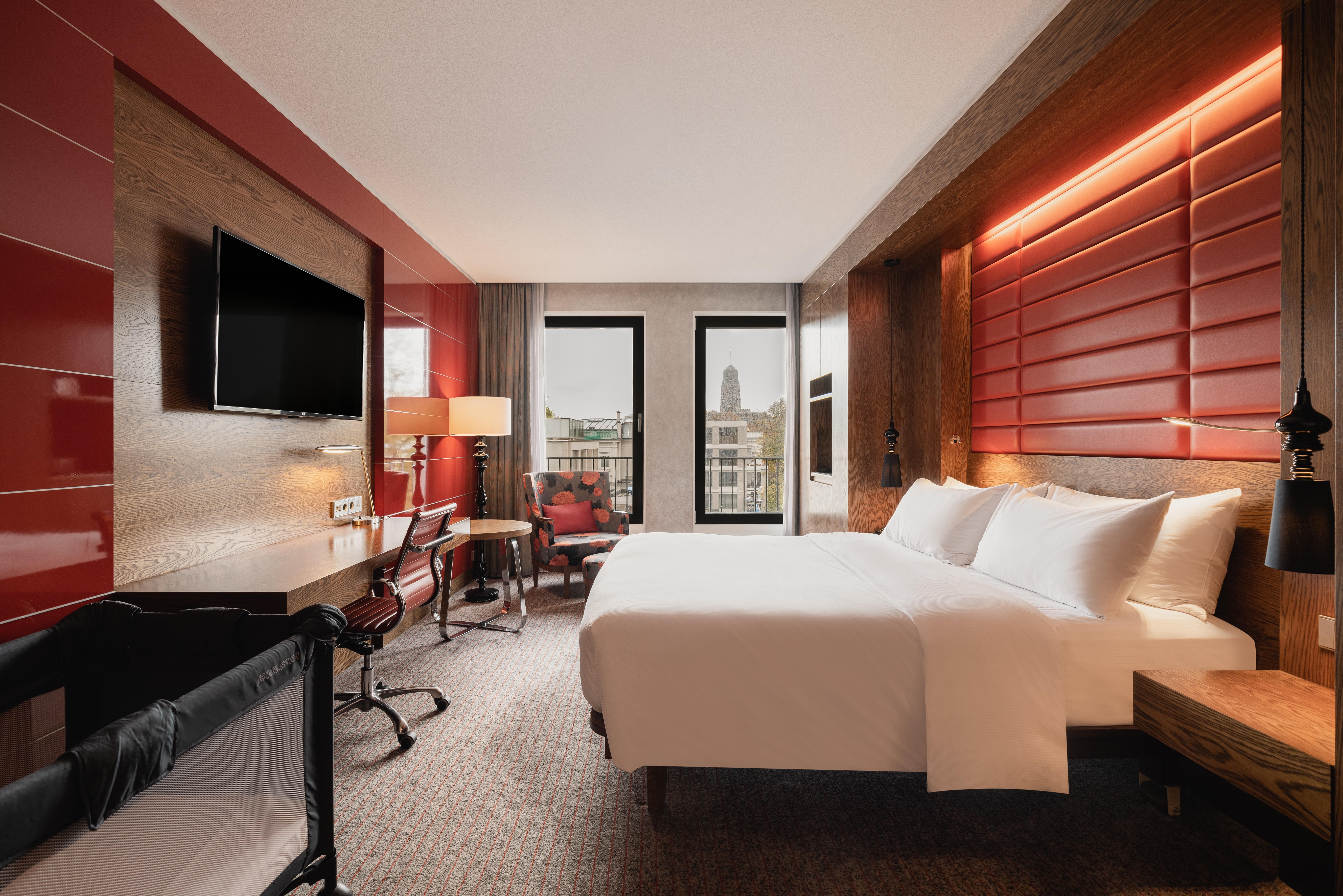 ฮิลตัน เดอะ เฮก Hotel กรุงเฮก ภายนอก รูปภาพ Deluxe room