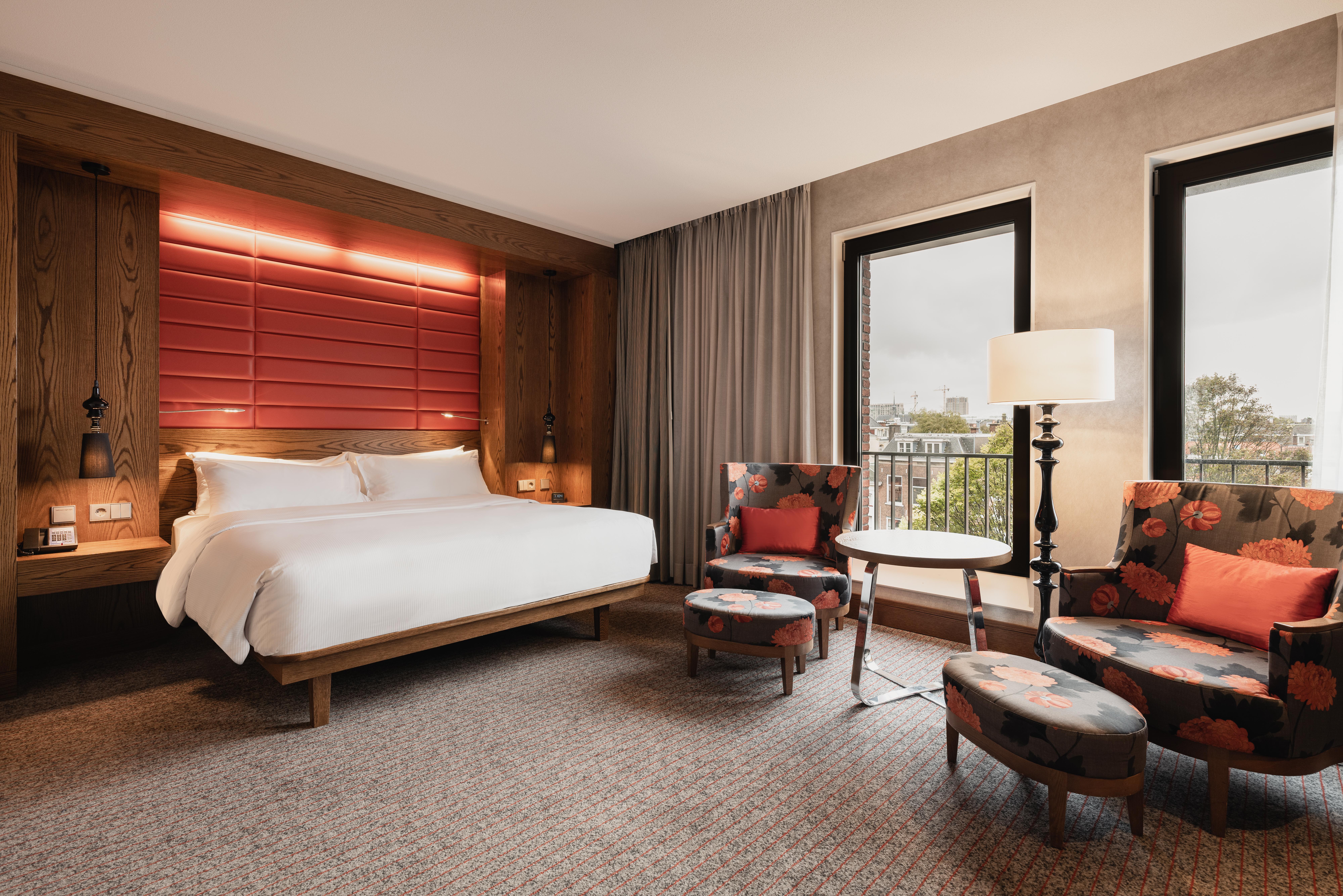 ฮิลตัน เดอะ เฮก Hotel กรุงเฮก ภายนอก รูปภาพ Deluxe Room